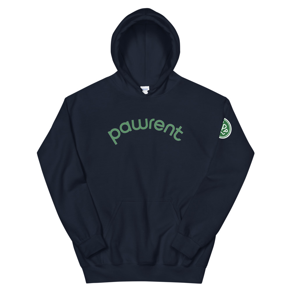 PawrentÂ® - Pawrent Navy/Kelly Green Hoodie